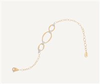 Pulsera Marco Bicego Mujer Marrakech Onde in Oro amarillo Diamante 0.06 Ct BG771-B2 - BG771-B2